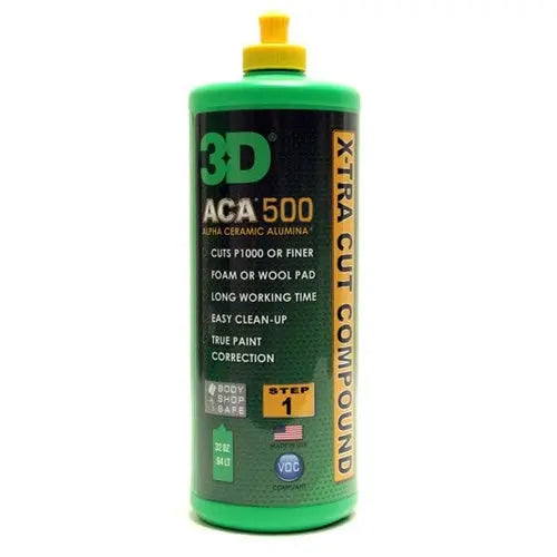 3D ACA 500 X-Tra Cut Compound | Custom Car Care