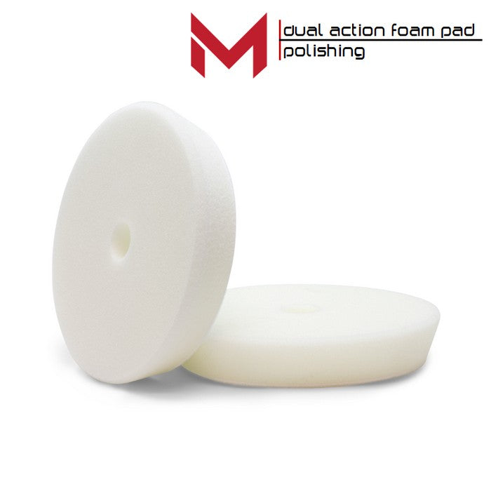 Moore White DA Light Cut Foam Pad | Custom Car Care