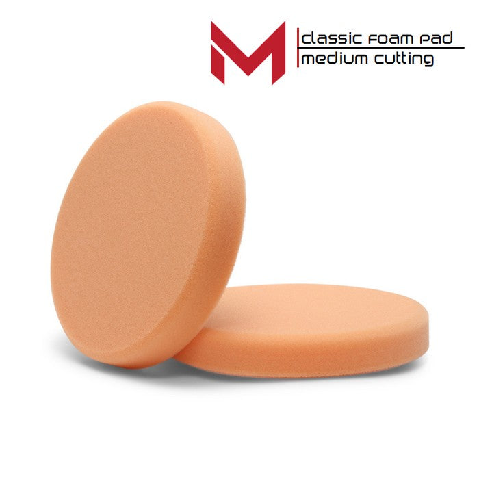Moore Orange Classic Medium Cut Foam Pad | Custom Car Care