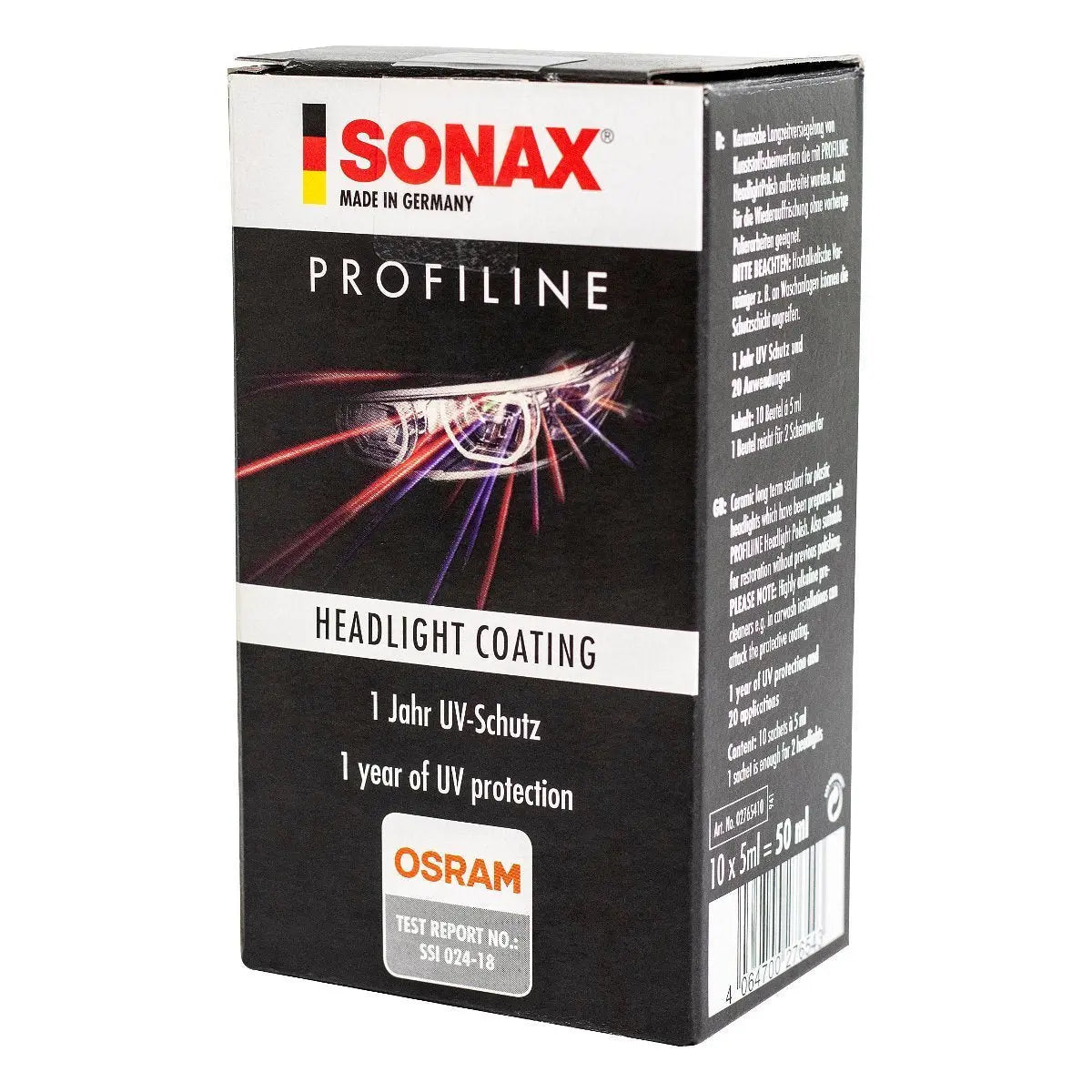 Sonax PROFILINE Headlight Polish 250ml – ML Performance
