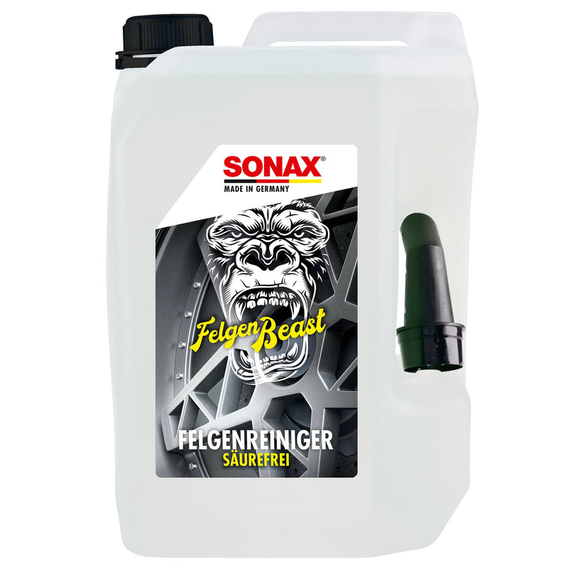 Sonax- Beast Wheel Cleaner Acid Free -33.8oz - First Choice Auto Detail  Supplies