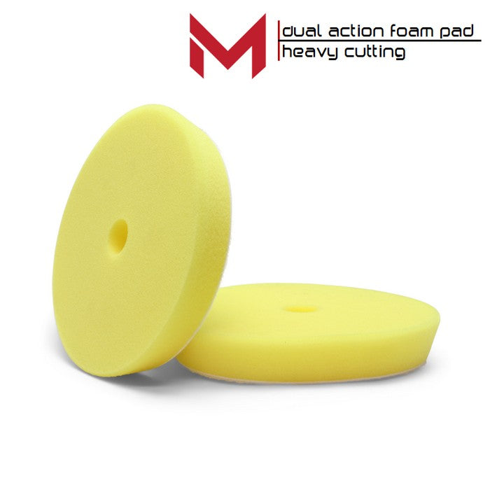 Moore Yellow DA Heavy Cut Foam Pad | Custom Car Care
