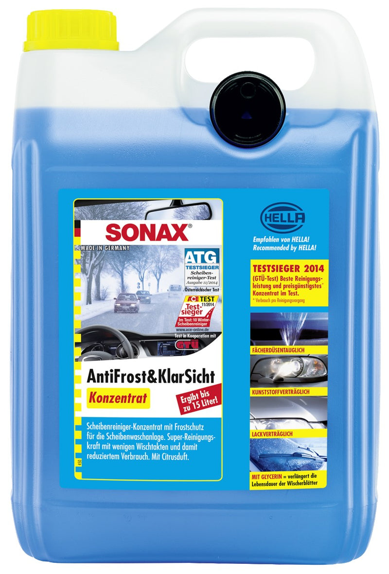 Sonax Winter Ruitensproeiervloeistof Concentraat | Custom Car Care