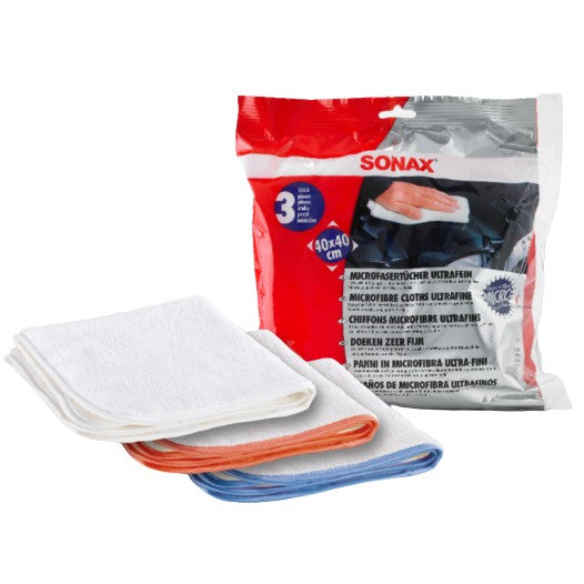 Sonax Set de chiffons microfibres ultrafins