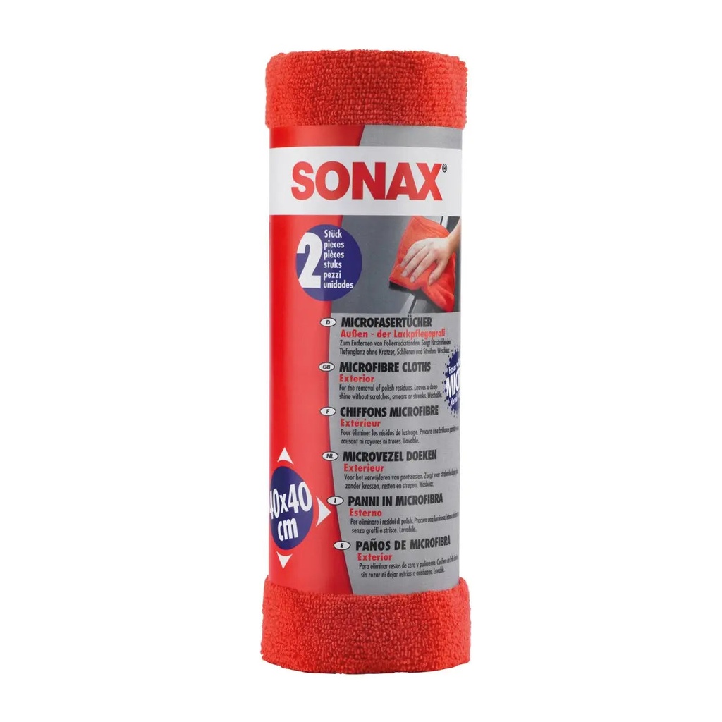 Sonax Chiffon extérieur en microfibre