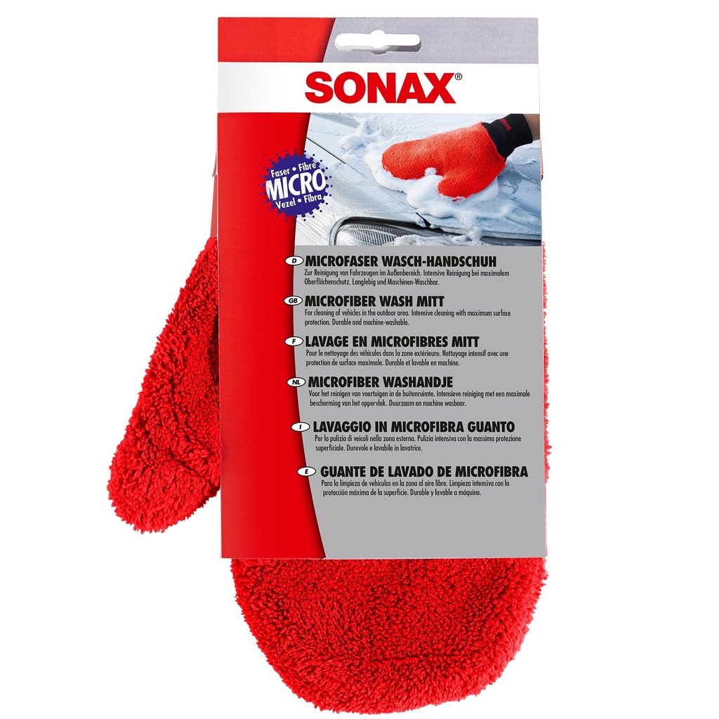 Sonax Gant de lavage en microfibre